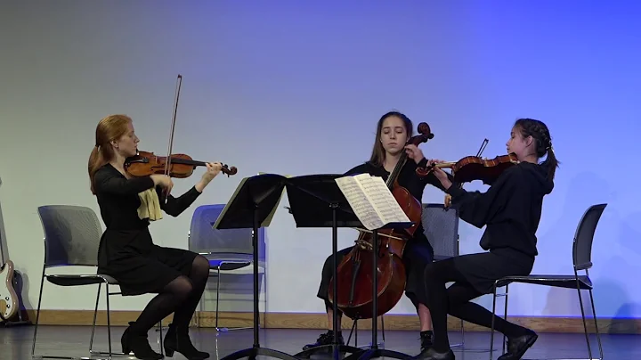 Borodin String trio playing Schubert Trio in Bb