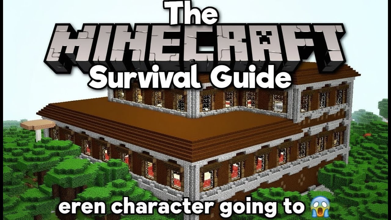 Minecraft  in this image write EREN going to WOODLAND MANSION  || by ereN