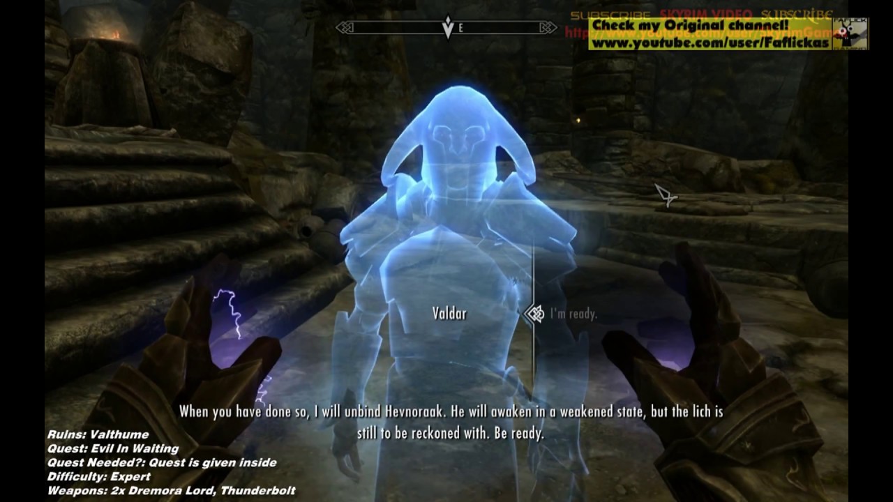 Skyrim - Killing Hevnoraak