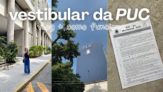 vestibular PUC-RIO: how it works + grwm & vlog 📝 screenshot 4