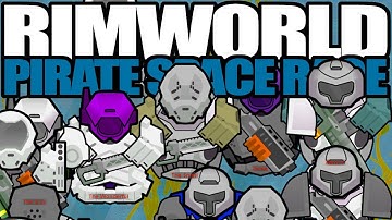 New Levels of Anger (Video Game CHEATS to Win Against Big Brain) | Rimworld: Pirate Space Race #9