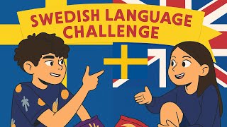 مين رح يربح بتحدي اللغة؟ مونيكا وعبدو نسيو السويدي وصاروا يحكوا إنجليزي! 😂🇸🇪🇬🇧 #تحدي_اللغة 🔥😅