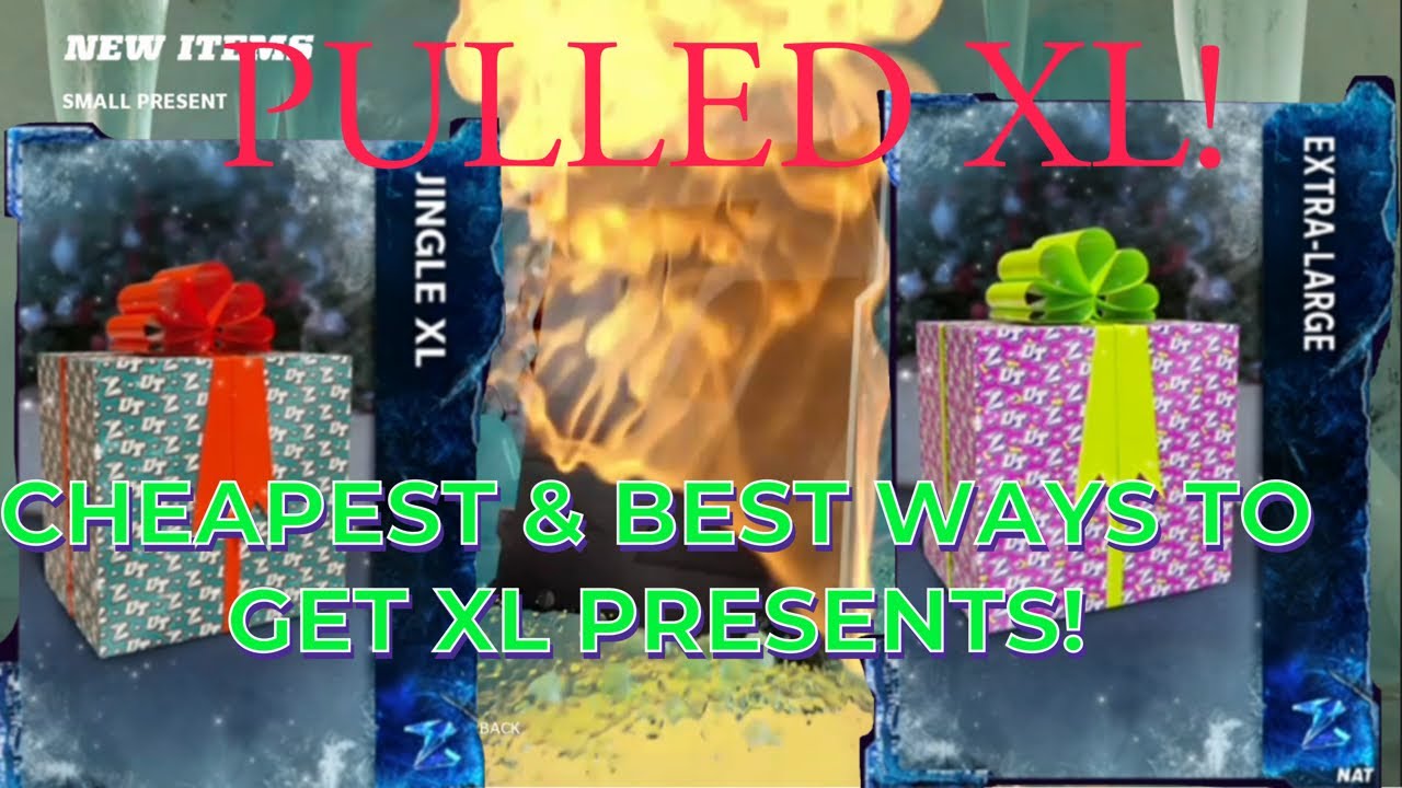 XL PRESENT PULL! DO THIS… BEST WAY & CHEAPEST WAY TO GET XL LARGE PRESENTS, Madden 22