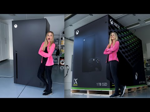 Xbox Series X Fridge Unboxing