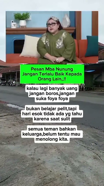 Benar kata mba Nunung#shorts