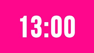 13 Minute Countdown Timer No Music With Alarm Clock At The End