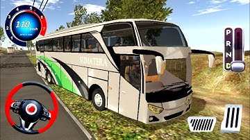 IDBS Bus Lintas Sumatera Gameplay || City Best Bus Driving 3D Games - Android Gameplay