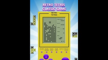 Retro Tetris Classic Game