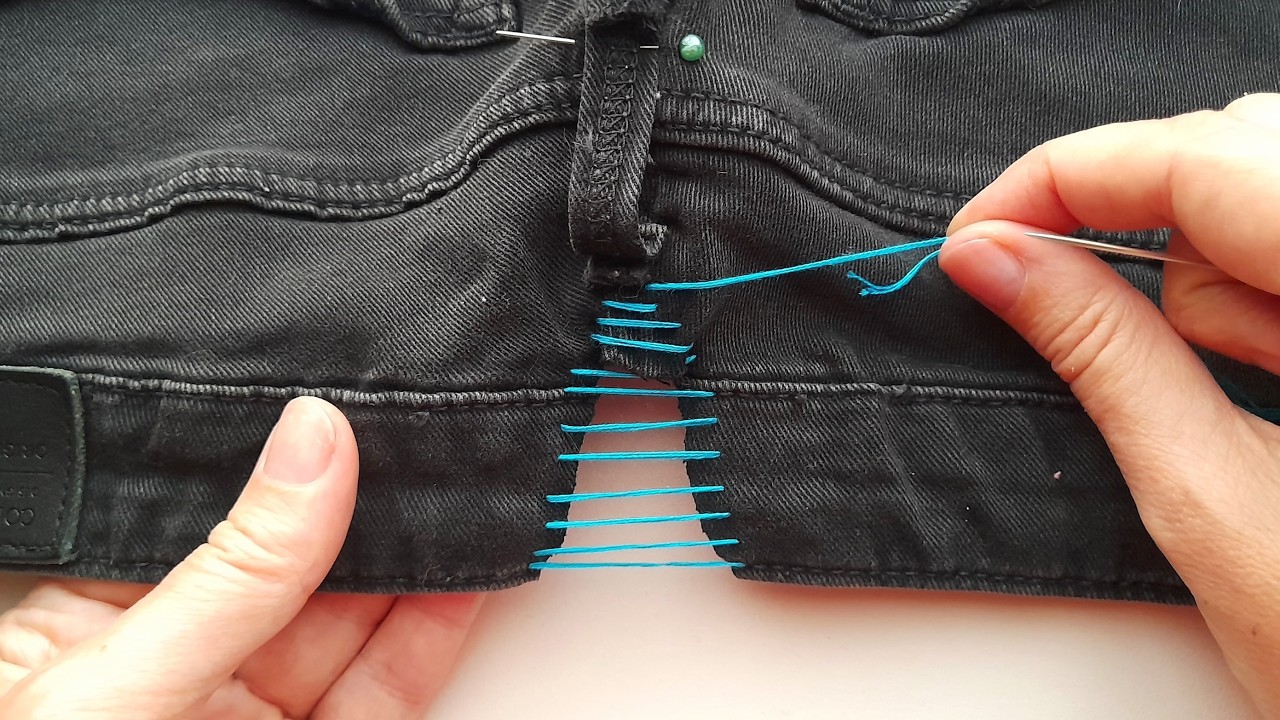 😱 Reduce Jeans Waist in Minutes — The Secret Tailors Don’t Want You to Know!