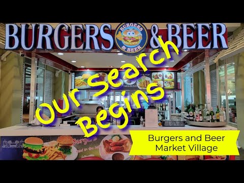 Video thumbnail: The Best Burger in Hua Hin | You Decide | Burgers and Beer Market Village Hua Hin