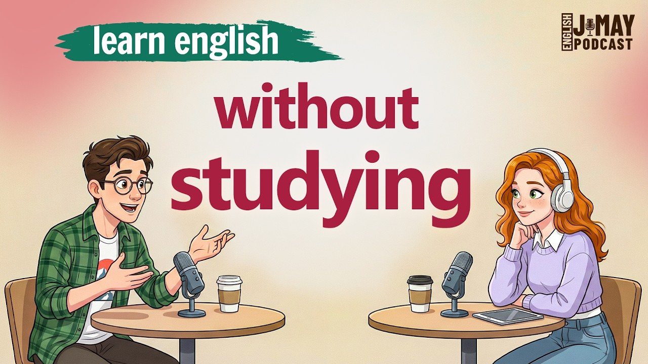 How to Learn English Without Studying (This Actually Works)