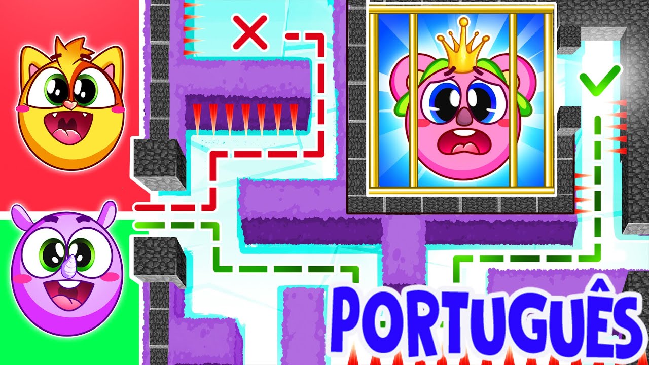 Meu Amigo Está Preso 🔑 | Canções Para Crianças 😻🐨🐰🦁 Baby Zoo