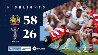 CRUSHING WIN! 😮‍💨 | Exeter 58-26 Harlequins | Gallagher Premiership Rugby Highlights