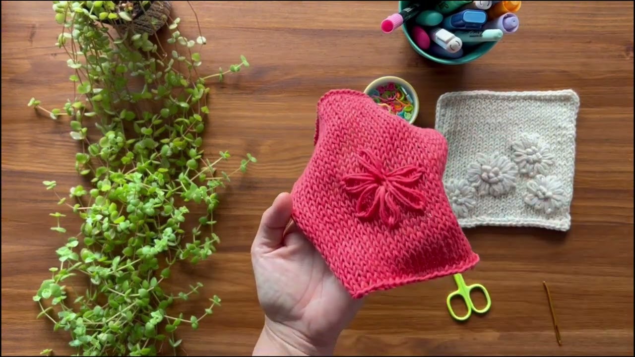 ¿Cómo bordar flores en un tejido?