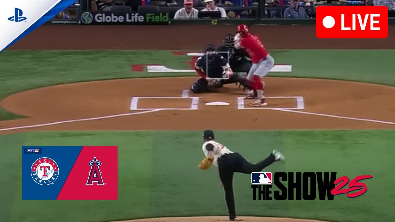 MLB LIVE 🔴Angels vs. Rangers Game Highlights (4/16/2025) | MLB ...