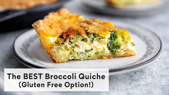 BEST Broccoli Quiche (Gluten Free Option!) | From ...