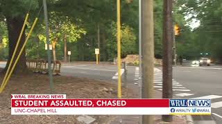 Police looking for man accused of UNC assault