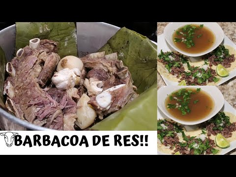 🔴COMO HACER BARBACOA EN CASA!! CON TACOS ,CONSOME Y SALSA (BARBACOA RECIPE) #BARBACOA #TACOSYCONSOME