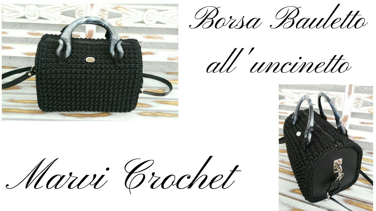 tutorial borsetta uncinetto