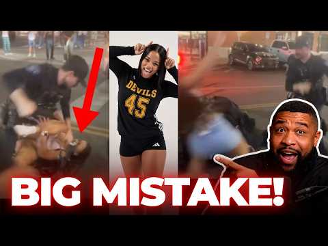 Black Cheerleader MESSES With The WRONG COP