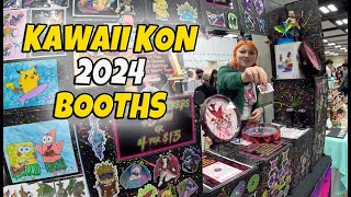 Kawaii Kon 2024 Booths on Friday at Hawaii Convention Center March 29, 2024