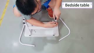 Bedside table installation video