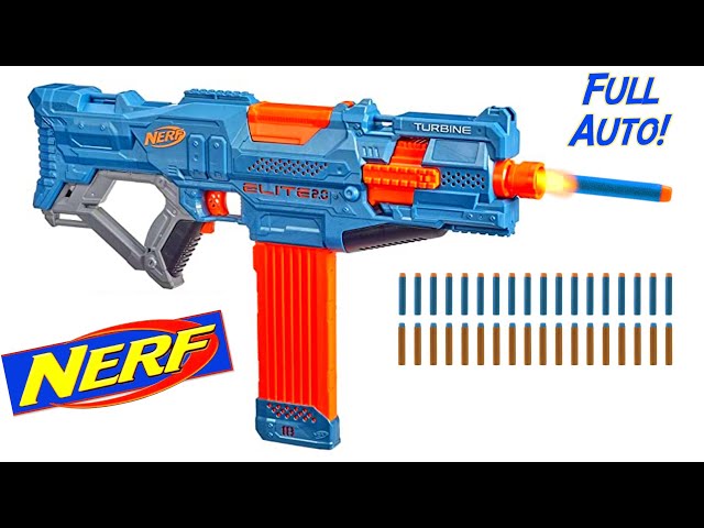 Græsse Ved lov vindue NERF TURBINE - Full-Auto Nerf Gun - YouTube