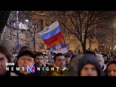 Inside the country backing Russia’s invasion of Ukraine - BBC Newsnight visits Serbia