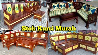 Kursi Ruang Tamu Terbaru 2024 !! Kursi Ruang Tamu Harga murah ! Kursi Sudut Kayu Jati || Rian Mebel