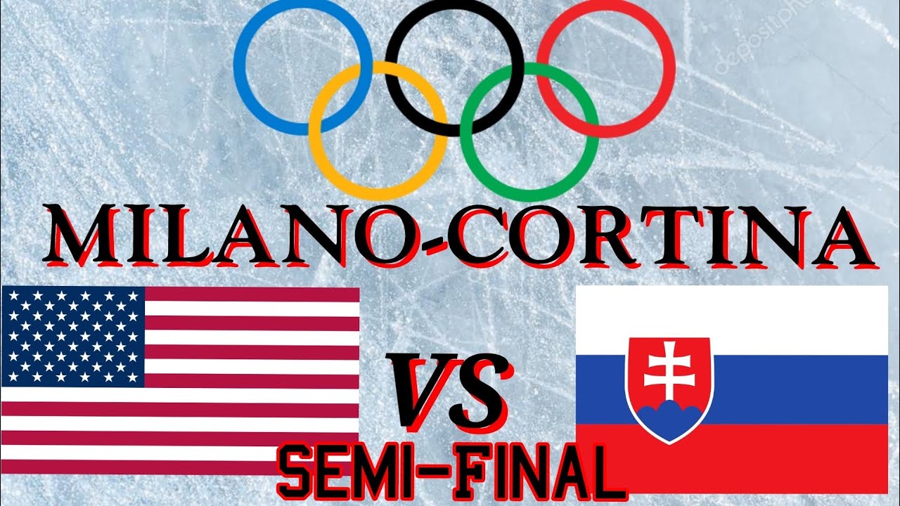 2026 Olympic Games Ice Hockey | United States of America vs Slovakia | Semi-Final | NHL 23 