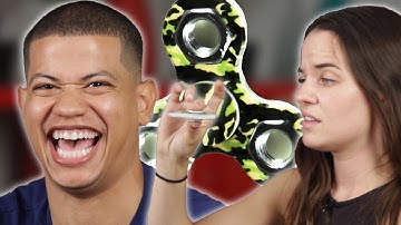 High People Try Fidget Spinners