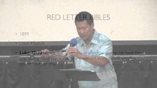 Red Letters - Intro