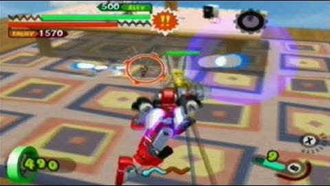 Gotcha Force:  Gotcha Force vs. Hero Borg Unit Round 4