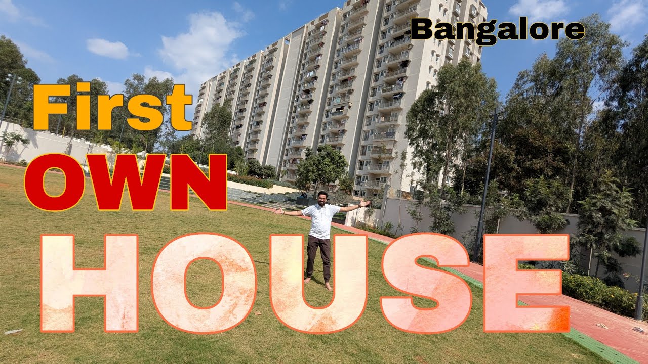 My first Own house in Bangalore | House tour - Part 1 | बैंगलोर में खुद का घर | 🏡