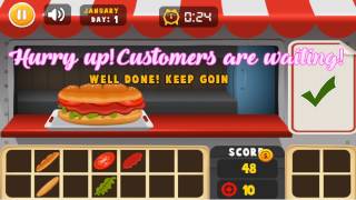 Chef Hamburger Maker - Gameplay video screenshot 1