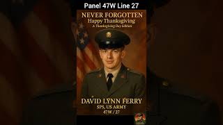 Thanksgiving Honor: The Legacy of SP5 David Ferry #NeverForgotten #VietnamVeteran #FallenSoldier Shepherd S Men Honors The Fallen Five On Eighth Anniversary