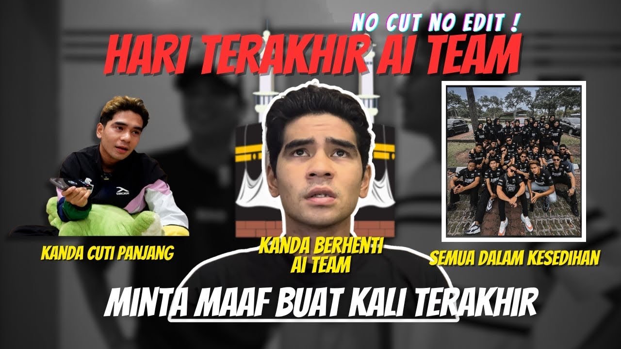 HARI TERAKHIR AITEAM !! KARINA VS KAKASYER !! SELAMAT TINGGAL SYER !!