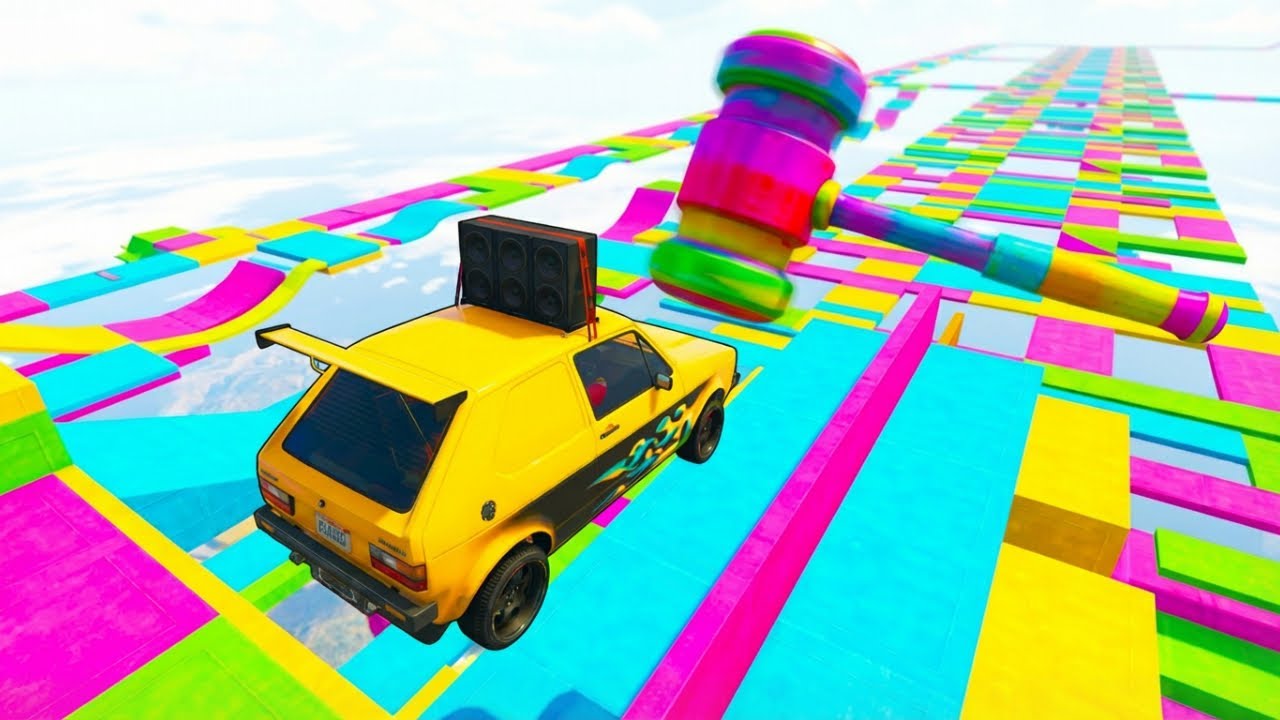 GTA V: El mapa que NADIE puede completar de Fall Guys