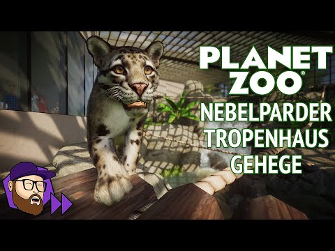 🐯 Nebelparder Tropenhaus Gehege Speedbuild - Planet Zoo Let's Build