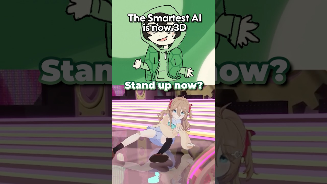 The Silliest AI is now ✨ 3D✨