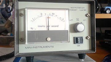 Old mini monitor (Geiger monitor) sound