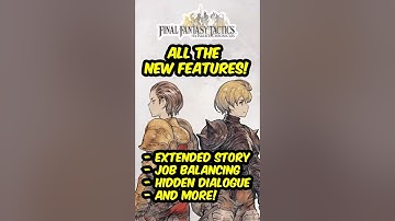 All The New Features! - Final Fantasy Tactics - The Ivalice Chronicles  #finalfantasytactics