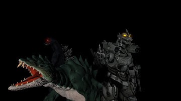 SFM: Kaijus in Kaiju Universe with my own sprinting animations