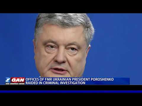 Offices of former Ukrainian president raided in criminal investigation