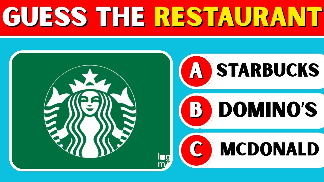 Restaurant Logo Quiz: Guess 50 Famous Food Brands