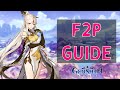 FREE TO PLAY GUIDE! TIPS & TRICKS! | Genshin Impact