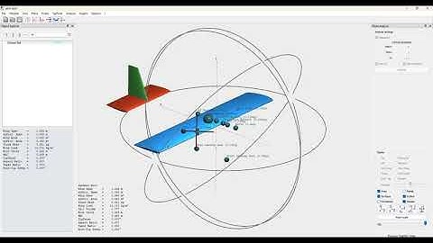 Dynamic Stability Roll Analysis XFLR5