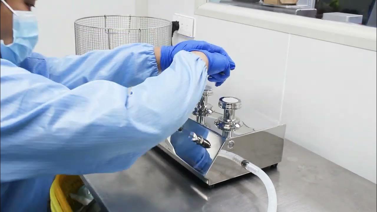 Membrane Filtration Toone use filtration units for bioburden testing