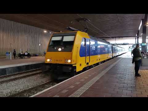 NS Class 186 no. 186  Arriving at Rotterdam Central Station on 29/06/2018