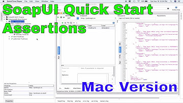 Testing REST API with SoapUI OpenSource - Part 6 - Assertions - Mac